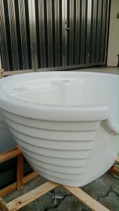 🔥ส่งฟรีทั่วไทย🔥อ่างสระเซรามิกแบบลึกสีขาว สำหรับวางเตียงสระผม ทุกประเภท