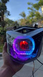 Lampu depan honda BeAT Esp 2016-2019 biled billed matrix RGB ganti warna Suka-suka