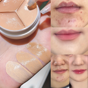Multi-Shade Concealer Cream | Erase Dark Circles & Blemishes Lightweight Buildable Coverage Long-Lasting Flawless Finish