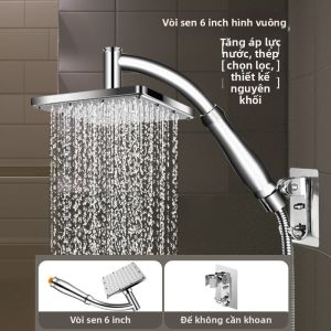 Vòi Hoa Sen Điều Chỉnh Đa Góc Tăng Áp