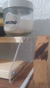 Rak parfum acrylic susun 2 storage organaizer Rak kosmetik penyimpanan skyincare