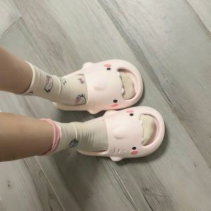 Dép Đi Trong Nhà Chống Trượt Dễ Thương Cho Nữ EVA Đế Ngoài Trời Mùa Hè Cho Bé Gái Đi Học Đi Chơi Trong Nhà