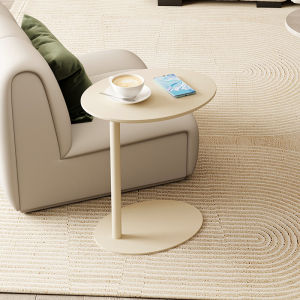 Cream Style Sofa Side Table Internet Celebrity Special-Shaped Corner Table Accessible Luxury Small Coffee Table Movable Scandinavian Modern Simple Small Table