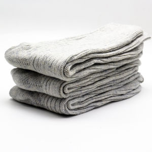 ถุงเท้าขนสัตว์หนานุ่มสำหรับผู้ชาย 3 คู่ สไตล์ฮาราจูกุย้อนยุค ทำจากขนแกะเมอริโน่ เหมาะสำหรับใส่ทำงานหรือลำลอง