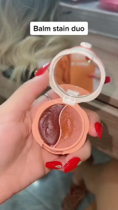 CC Balm Stain Duo Lip Therapy 2 Shades Moisturizing Long Lasting Lip Cheek Tint Cris Clerigo