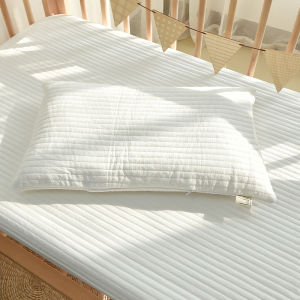 ANYOUBI | Cotton Toddler Pillow For 1-3 Years Removable Cover All-Season