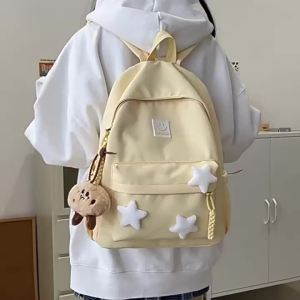 Stylish and Cute Large Capacity Backpack for Junior High School Girls