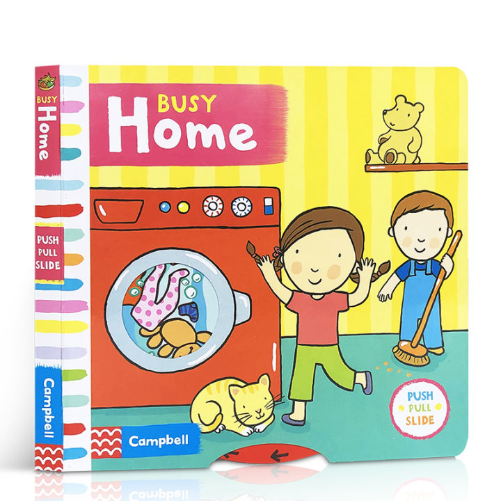 Busy Home Board Book Early Childhood Education Books Original English ...