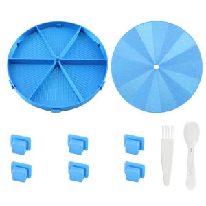 ชุดถาดเพชรสำหรับงานเพ้นท์เพชรแบบกลม ถาดใส่เพชรขนาดใหญ่ ถาดเจาะเพชรอเนกประสงค์ ถาดใส่ลูกปัดแบบกรวย อุปกรณ์งานปักครอสติช