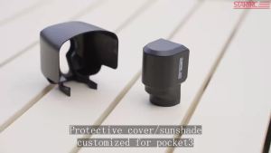 Bộ Bảo Vệ Gimbal Và Chắn Nắng 2 Trong 1 STARTRC Dành Cho Camera Hành Động DJI OSMO Pocket 3 Phụ Kiện Dành Cho Cả Nam Và Nữ Chất Liệu ABS