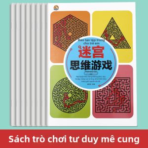 MOWEI | Sách Luyện Tập Nâng Cao Khả Năng Tập Trung cho Bé