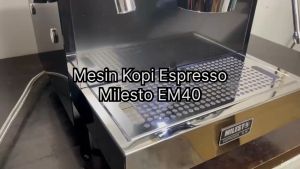 Mesin Espresso MILESTO EM40 Lige Professional Coffee Maker Machine EM 40 Alat Pembuat Kopi Espreso
