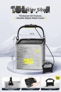 BENNUO | Foldable Portable Wear-resistant Water Bucket Fishing Bucket