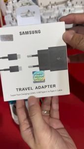 Charger Samsung Note 10 Original 100% Type C ke Type C Fast Charging Real 25W