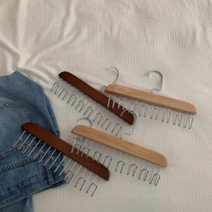 Solid Wood Hanger with Hooks: A Multifunctional Wall Mount Hanger