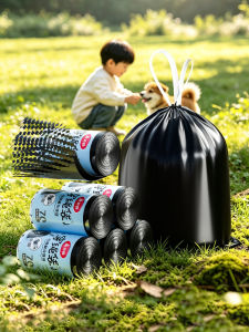 Maryya | No-tear Easy-tie Biodegradable Garbage Bags