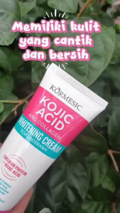 Pencerah Ketiak Tubuh Kormesic Body Cream Lotion Whitening Kojic Acid Collagen Underarm Menghilangkan Bagian hitam Di Ketek Pria Wanita