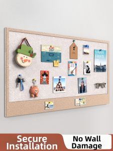 TONGMUXING | Customizable Soft Cork Notice Board Felt Background Wall