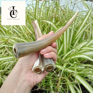 Once pipa cangklong tanduk kerbau bule motif ulir spesial R138