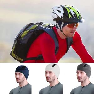 Cooling Cycling Cap Sweat Wicking Quick Dry Motorcycle Helmet Liner Breathable Mesh Sun Protection Running Skull Bicycle Hat