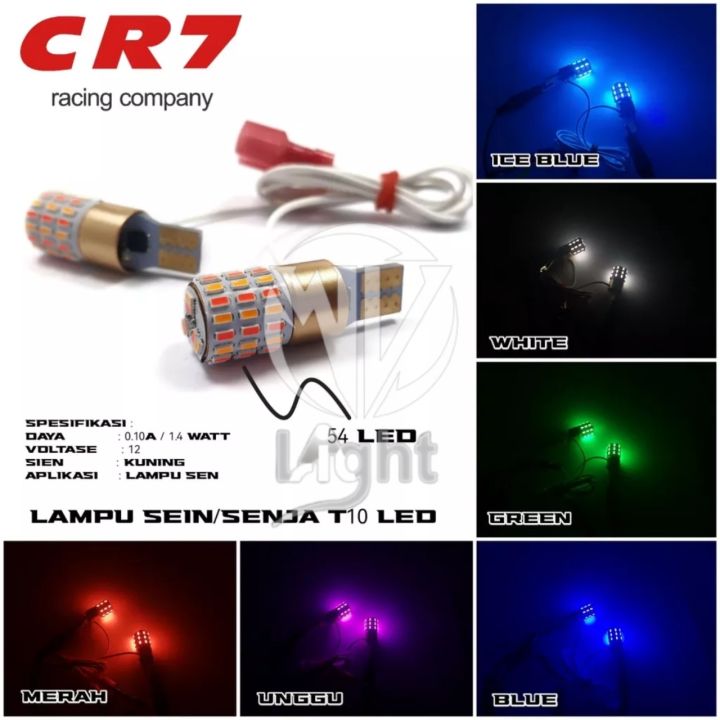 Sepasang Lampu Led T In Led Mode Senja Sein Motor Nmax Aerox Adv Dll Lazada