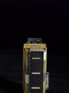 IDOGEAR แมงป่องเหล็กตัวน้อย เดี่ยว 9MM ปลอกปลดเร็วแบบคาร์บอนไฟเบอร์ molle ชุดเครื่องมืออเนกประสงค์ คลิปหนีบกระดาษสำหรับผู้ชื่นชอบทหาร