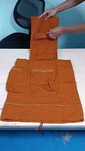 กระเป๋า ย่าม พระ ธุดงค์ พิเศษ สำหรับ พระ เดินทางแสวงธรรม ใส่ บริขารได้ครบ ใส่บาตรเบอร์ 9 ได้ สังฆภัณฑ์(ร้านเพื่อนบุญ)