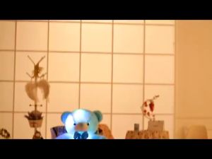 Cute Bear Animals Toy Creative Light Up LED Colorful Glowing Kawaii Bear Christmas Birthday New Years Gift for Kids Toy