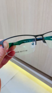 Gọng kính cận A5058 hợp kim cước OURESS thời trang nam nữ siêu bền
