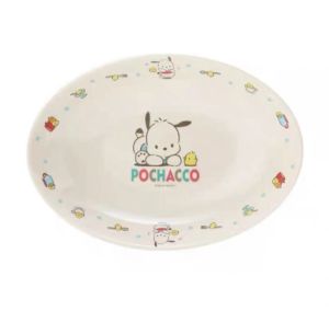 Piring Saji Import Sanrio Melamin / Piring Lauk Melody Cinnamoroll / Mangkuk Saji Pochacco LTS