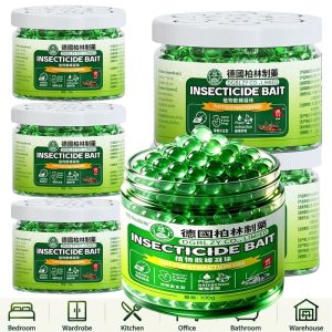5pcs Safe Cockroach Bait Gel / Natural Plant Based Insect Repellent / Effective Roach Trap Box / Indoor Pest Control Supplies