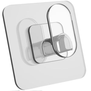 Móc Dán Siêu Lớn Dày Chống Thấm Không Để Lại Vết Đa Năng Dùng Cho Khăn Tắm Cửa Phòng Tắm Chắc Chắn Bền Móc PP Đa Dụng