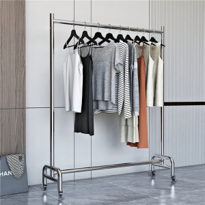 DANBIYIN | New Fashionable Stainless Steel Freestanding Garment Rack