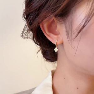 WENXI | Lucky Four-Leaf Clover High-End Luxury Earrings