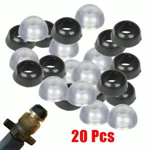 20pcs Bull Nose Rubber BBQ Bottle Gas Seal Dome Shaped O Ring Gas For LPG Regulator Tool Accessories High-quality