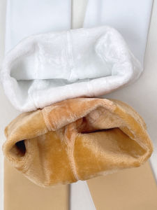 Quần Tất Trẻ Em Màu Da Dày Dặn Có Lót Lông Cừu Giữ Ấm Mùa Đông Quần Áo Trẻ Em Quần Tất Nhung Giả Tất Khiêu Vũ