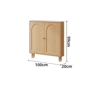 Thin Wall-Mounted Modern Minimalist Tall Legs Sideboard