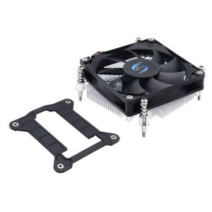 T.F.SKYWINDINTL(TFSKYWINDINTL) | Low-Profile HTPC 1U (Copper Core) Heatsink Cooling Fan for Intel LGA 1150 1151 1155 1156 1200