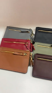 2025 wallet women short Korean style zipper double layer simple large capacity ladies coin purse