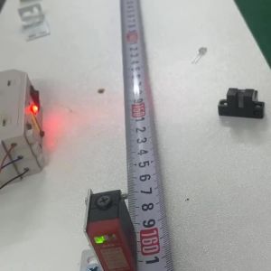 JINGJIAKE | Photoelectric Switch Laser Sensor Adjustable Distance Diffuse Reflection Focus Red Light