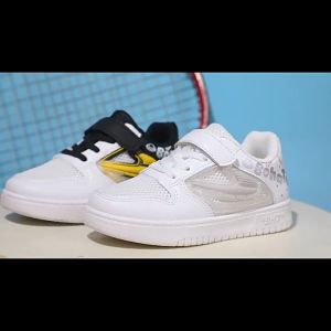 spring new fashion low-top boys small white shoes girls trend comfortable casual shoes children AJ board shoes net