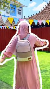 TAS RANSEL B KIYA RUMAH WARNA TAS WANITA ANAK SEKOLAH KULIAH KERJA LAPTOP