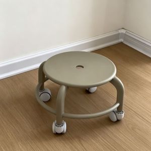 ZHUOHE | Wheelable Low Stool for Home Use