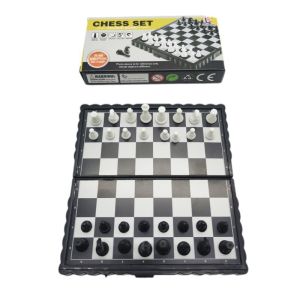 Mini Magnetic Chess Pocket Foldable Portable Travel Business Trip Puzzle Board Game Set