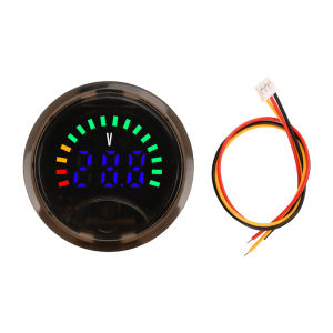 3-Wire Digital Voltage Capacity Indicator DC7-100V Voltmeter Power Off Memory Low Voltage Alarm Lithium Iron Acid Battery Monito