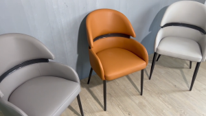 Ghế cafe/ Ghế ăn nệm bọc da silicon LB193