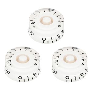 IRIN | 3 Cái/bộ Trắng Acrylic Đàn Guitar Điện Âm Lượng Âm Núm Top Hat Điều Khiển Tốc Độ Phần Guitar Phụ Kiện Nhạc Cụ