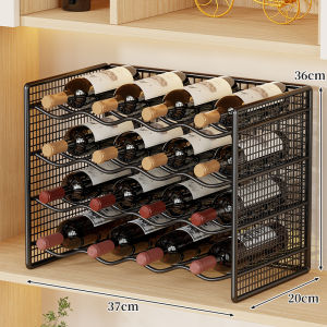 Luxury Display Wine Rack Slanted Placement