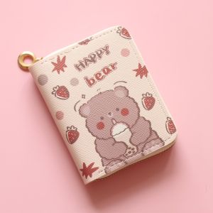 กระเป๋าสตางค์ลายการ์ตูน น่ารัก สไตล์ยี่ปุ่น เกาหลีเกาใจ กระเป๋าใส่เหรียญ มีซิป สดใสน่ารัก สำหรับเด็ก Y20-07-12