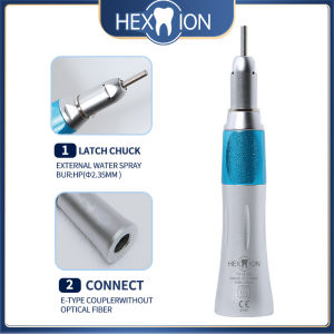 HEXION | Low Speed  Dental Straight Handpiece  203C 2/4 Hole Air Motor Contra Angle Straight Handpiece Dentists Equipment Tools